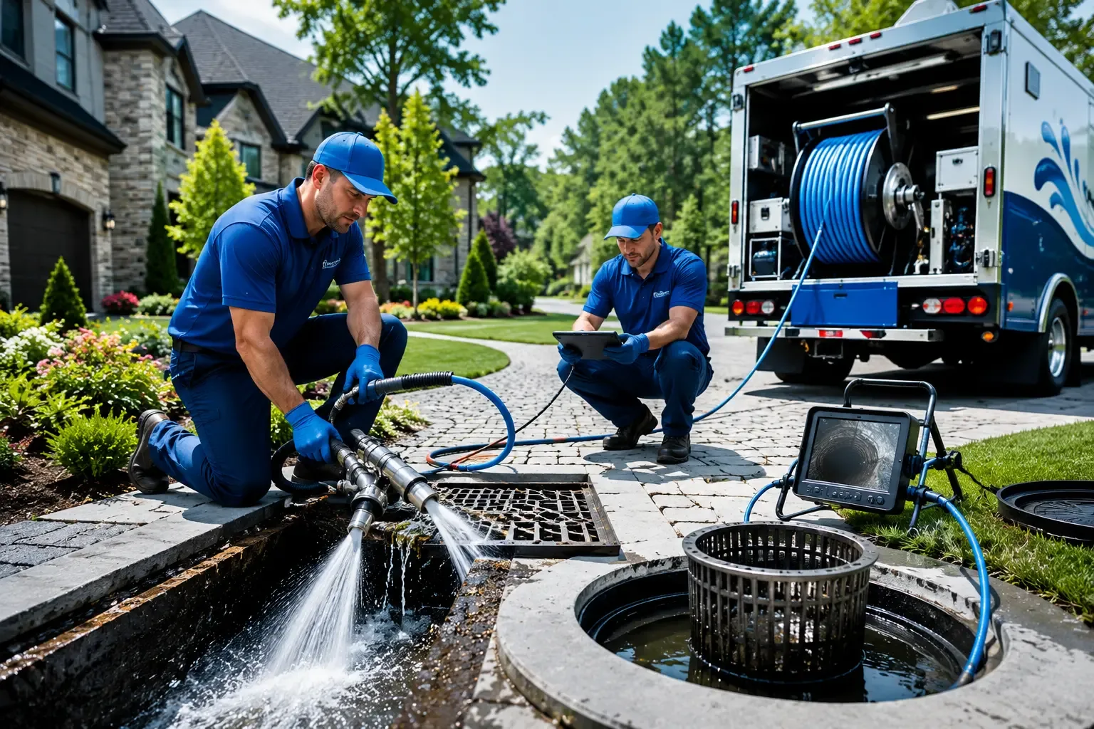 Local outdoor drain cleaning professionals in Chambersville, PA